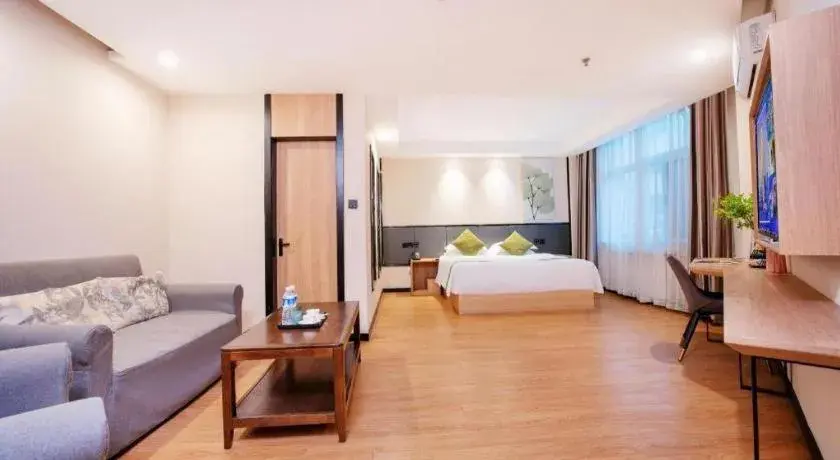 Bed in GreenTree Inn Puyang Pushang Huanghe Road Bed in GreenTree Inn Puyang Pushang Huanghe Road