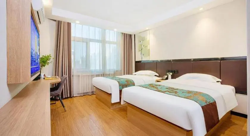 Bed in GreenTree Inn Puyang Pushang Huanghe Road Bed in GreenTree Inn Puyang Pushang Huanghe Road