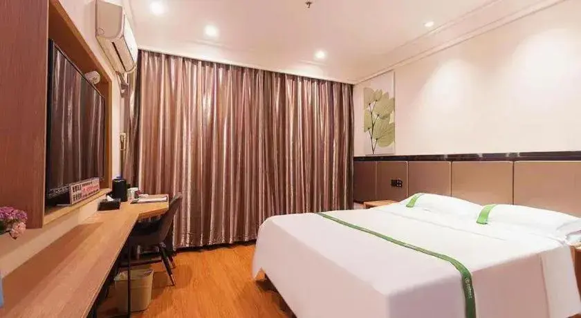 Bed in GreenTree Inn Puyang Pushang Huanghe Road Bed in GreenTree Inn Puyang Pushang Huanghe Road
