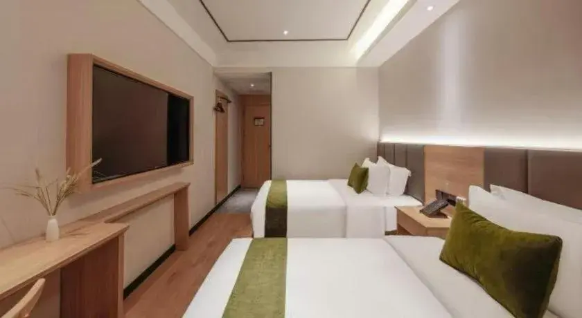 Bed in GreenTree Inn Puyang Pushang Huanghe Road Bed in GreenTree Inn Puyang Pushang Huanghe Road