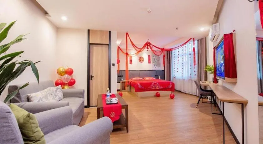 Bed in GreenTree Inn Puyang Pushang Huanghe Road