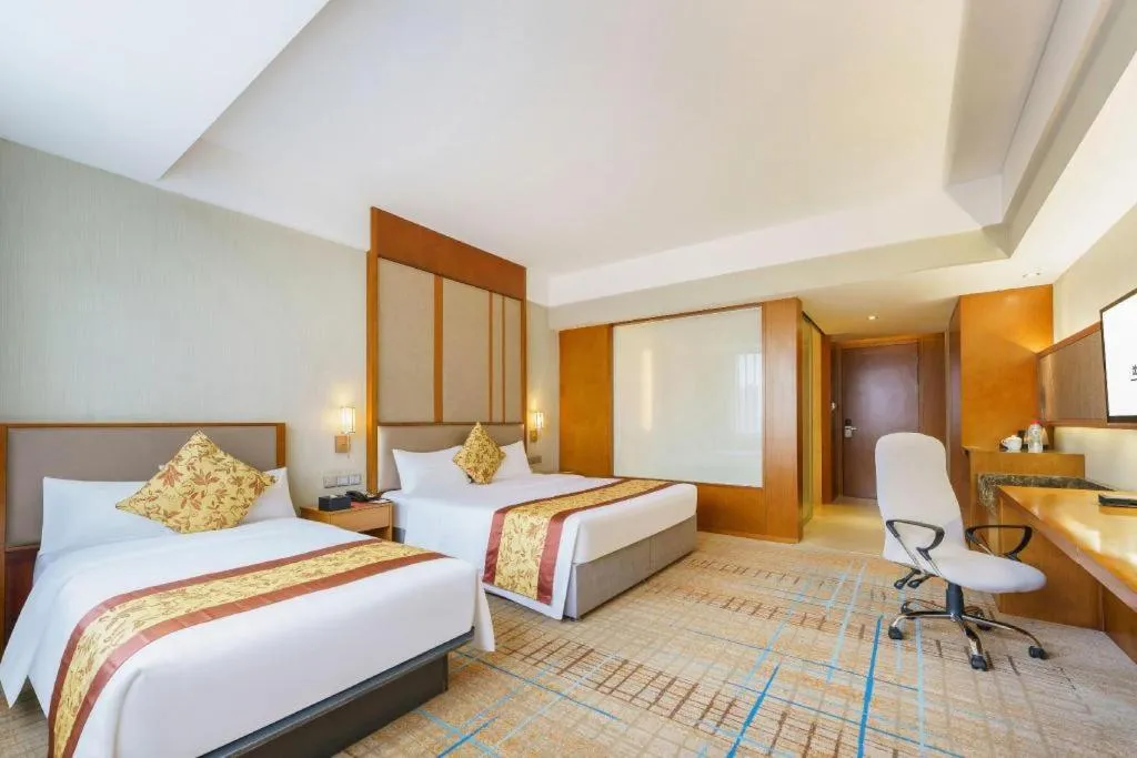 Bed in Shenyang Rayfont International Hotel
