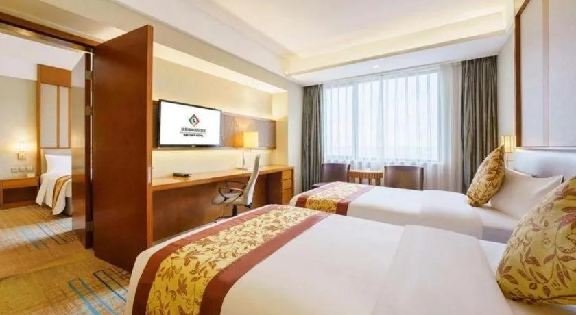 Bed in Shenyang Rayfont International Hotel