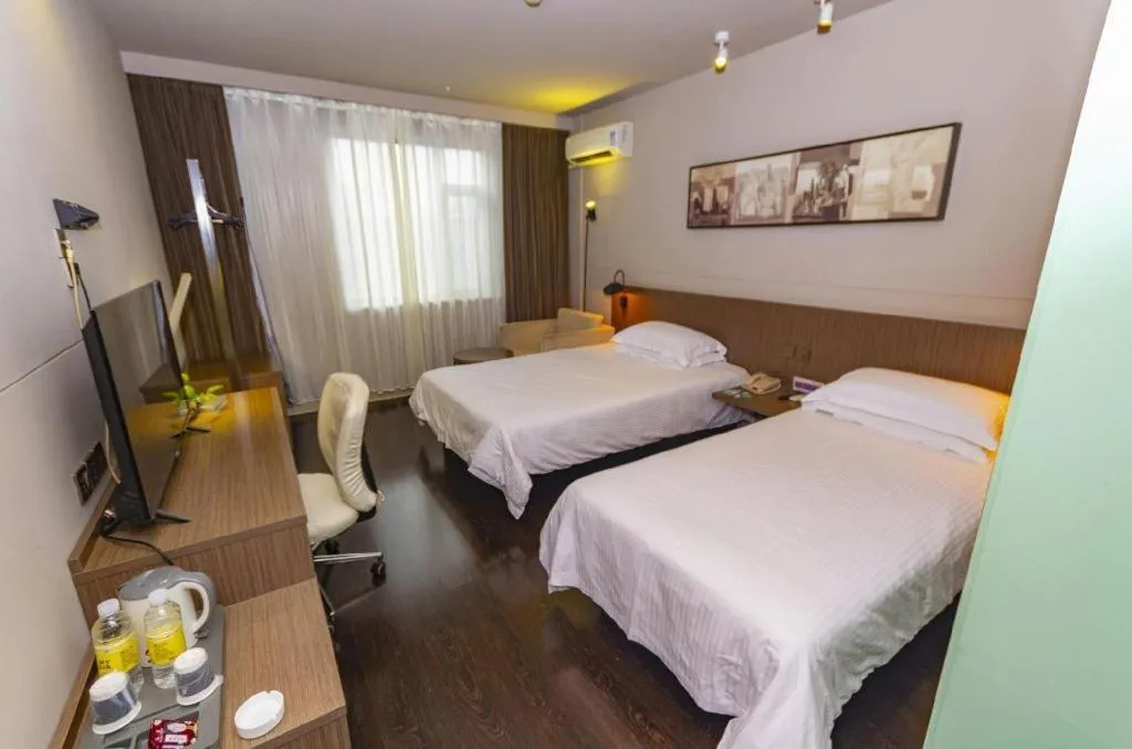 Bed in Jinjiang Inn Hangzhou Xihu Avenue Branch