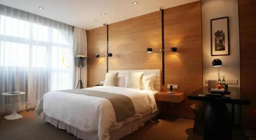 Bed in Himalayas Qingdao Hotel Bed in Himalayas Qingdao Hotel