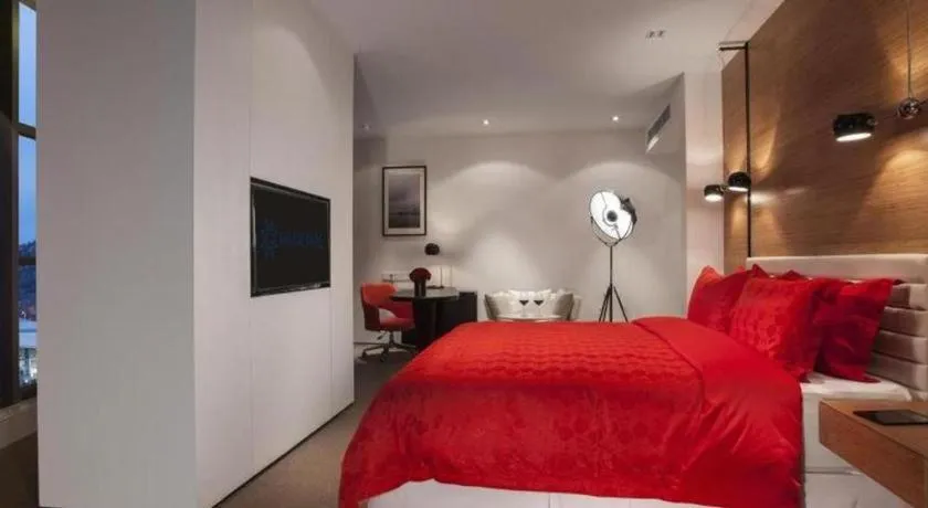 Bed in Himalayas Qingdao Hotel