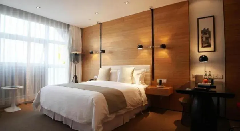 Bed in Himalayas Qingdao Hotel Bed in Himalayas Qingdao Hotel