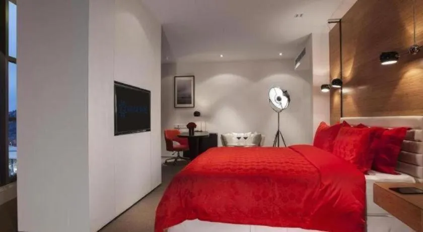 Bed in Himalayas Qingdao Hotel