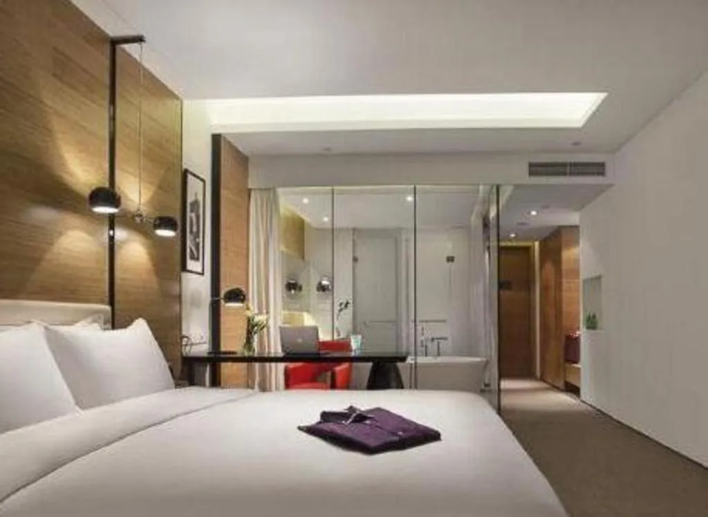 Bed in Himalayas Qingdao Hotel