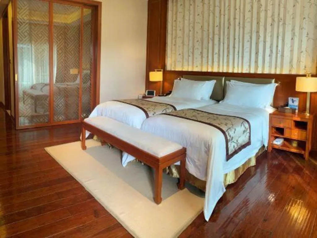 Bed in The Dreamland Resort