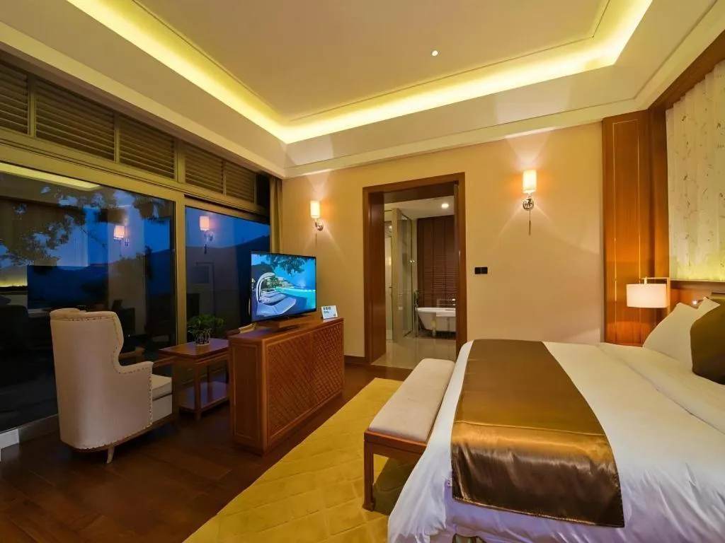 Bed in The Dreamland Resort