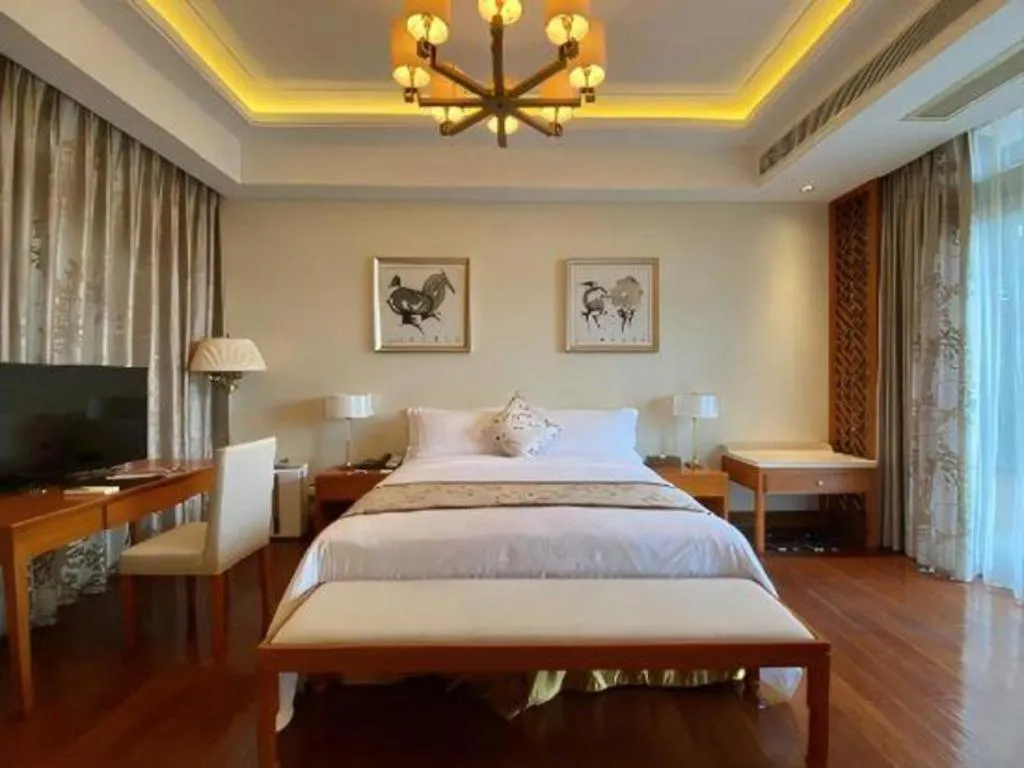 Bed in The Dreamland Resort