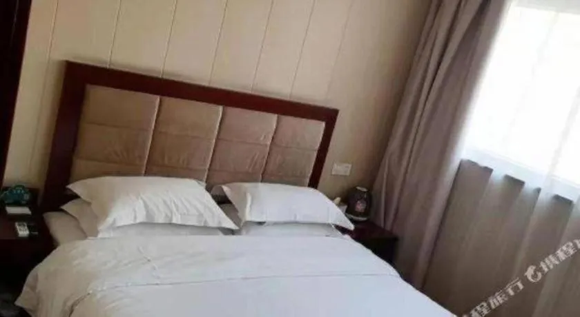 Bed in GreenTree Inn Wuxi Changjiang North Road Jincheng Road Express Hotel