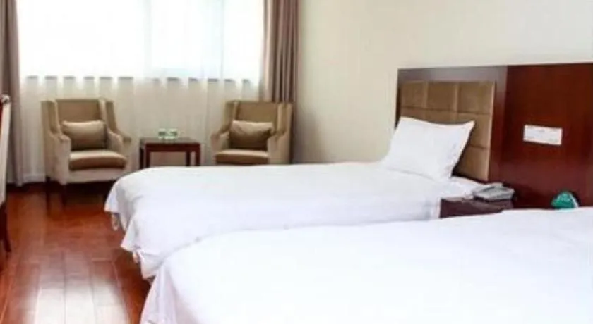 Bed in GreenTree Inn Wuxi Changjiang North Road Jincheng Road Express Hotel