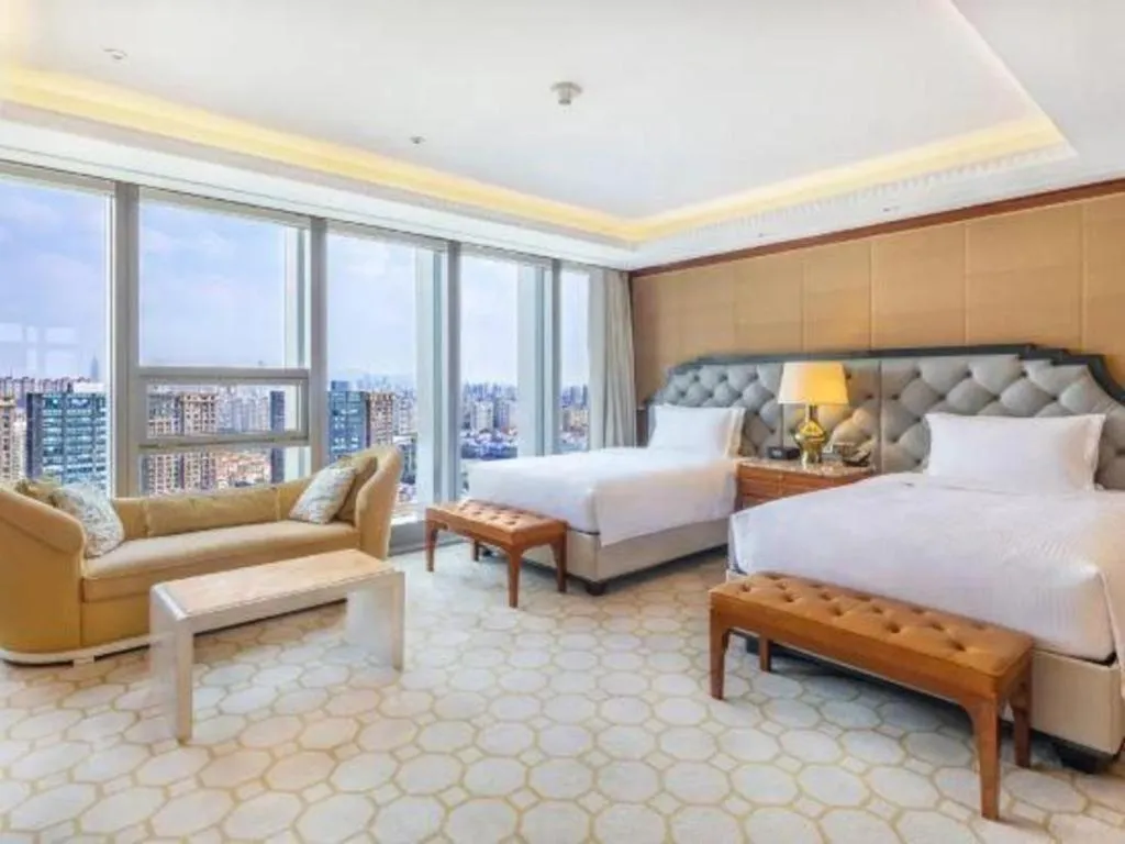 Bed in Han Yue Lou Hotel Nanjing