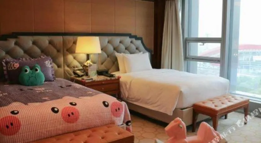 Bed in Han Yue Lou Hotel Nanjing