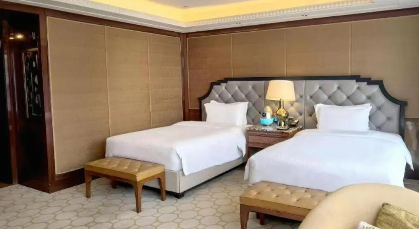 Bed in Han Yue Lou Hotel Nanjing