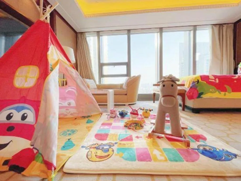 Bed in Han Yue Lou Hotel Nanjing