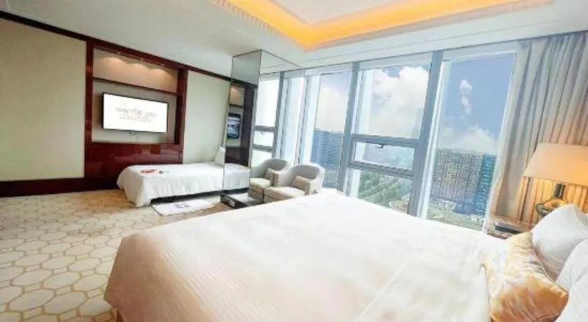 Bed in Han Yue Lou Hotel Nanjing
