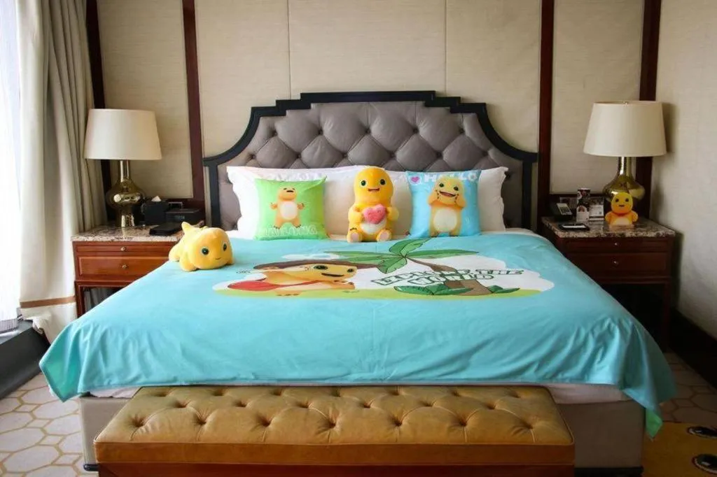 Bed in Han Yue Lou Hotel Nanjing