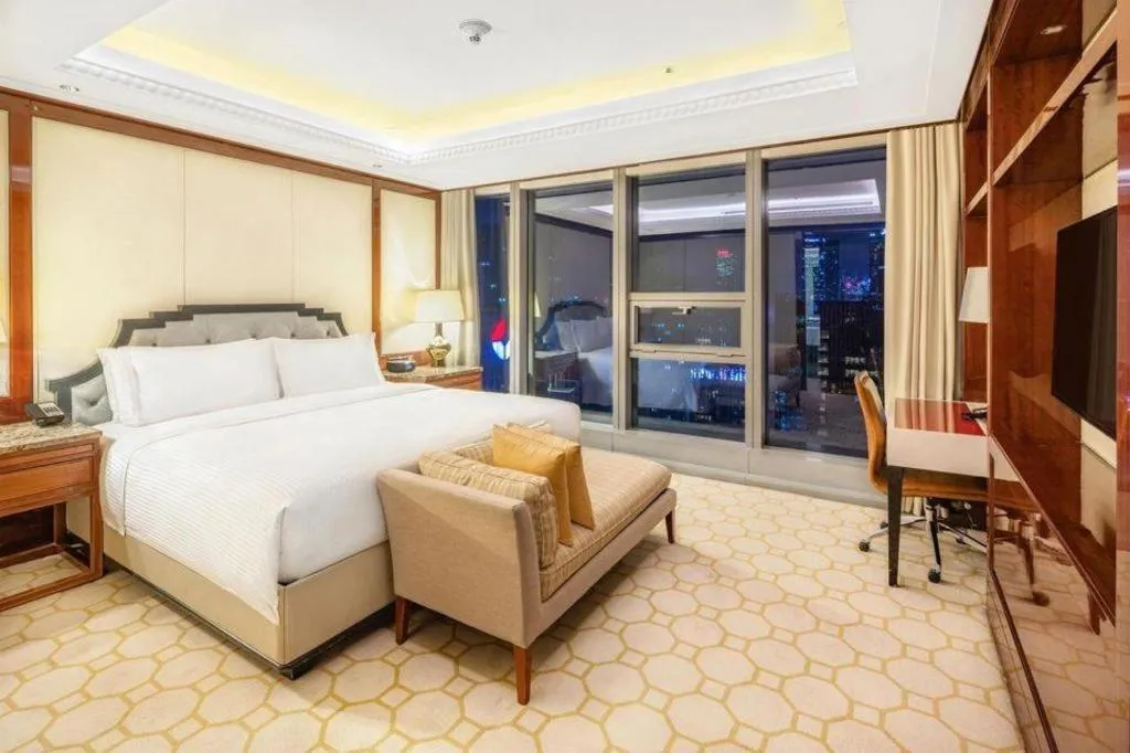 Bed in Han Yue Lou Hotel Nanjing