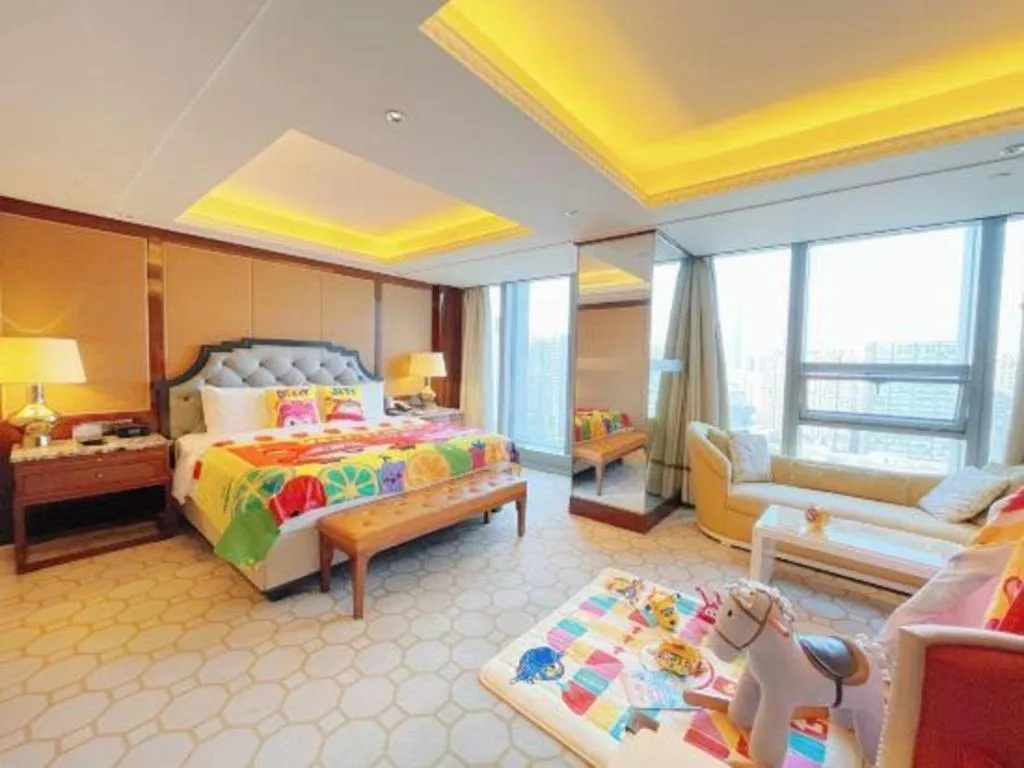 Bed in Han Yue Lou Hotel Nanjing