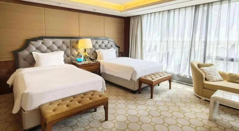 Bed in Han Yue Lou Hotel Nanjing