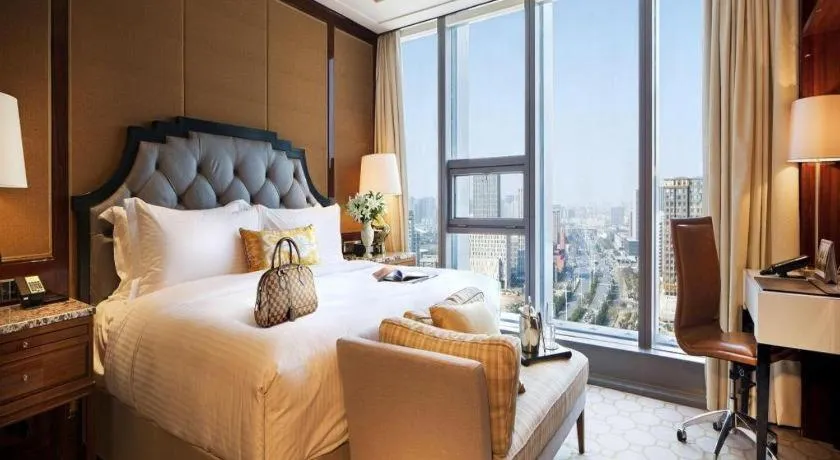 Bed in Han Yue Lou Hotel Nanjing