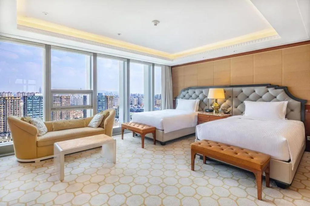 Bed in Han Yue Lou Hotel Nanjing