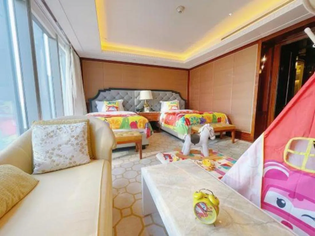 Bed in Han Yue Lou Hotel Nanjing