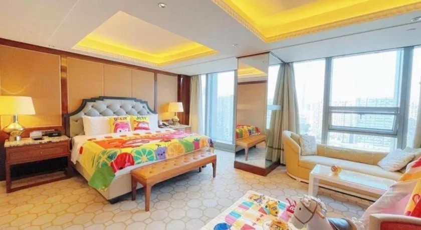 Bed in Han Yue Lou Hotel Nanjing