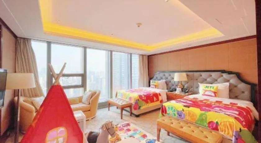 Bed in Han Yue Lou Hotel Nanjing