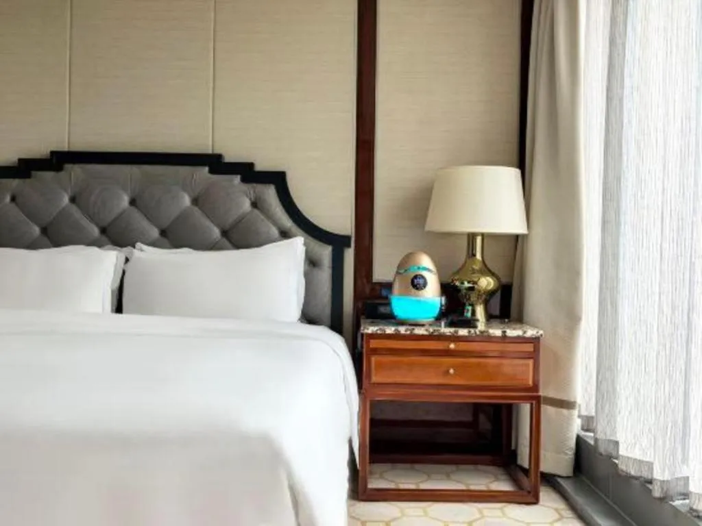 Bed in Han Yue Lou Hotel Nanjing