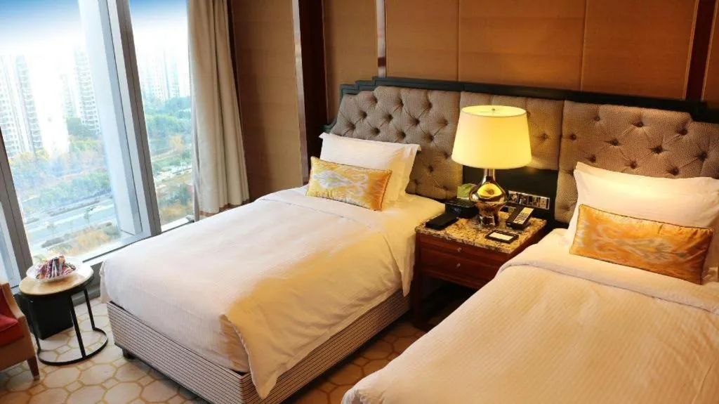 Bed in Han Yue Lou Hotel Nanjing