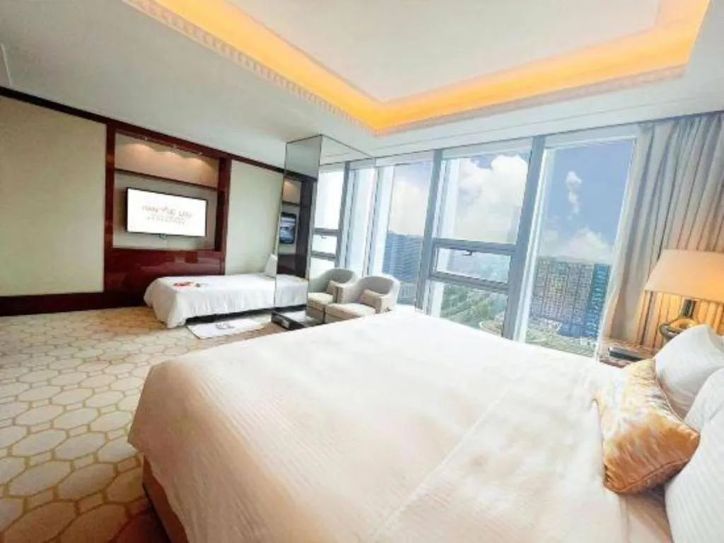 Bed in Han Yue Lou Hotel Nanjing