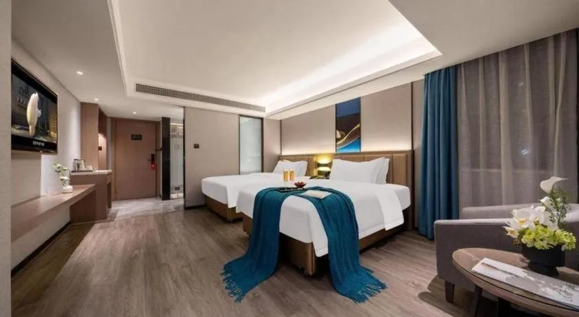 Bed in Nanning Prince Hotel