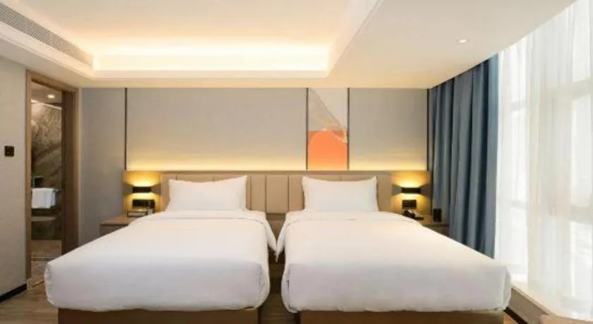 Bed in Nanning Prince Hotel