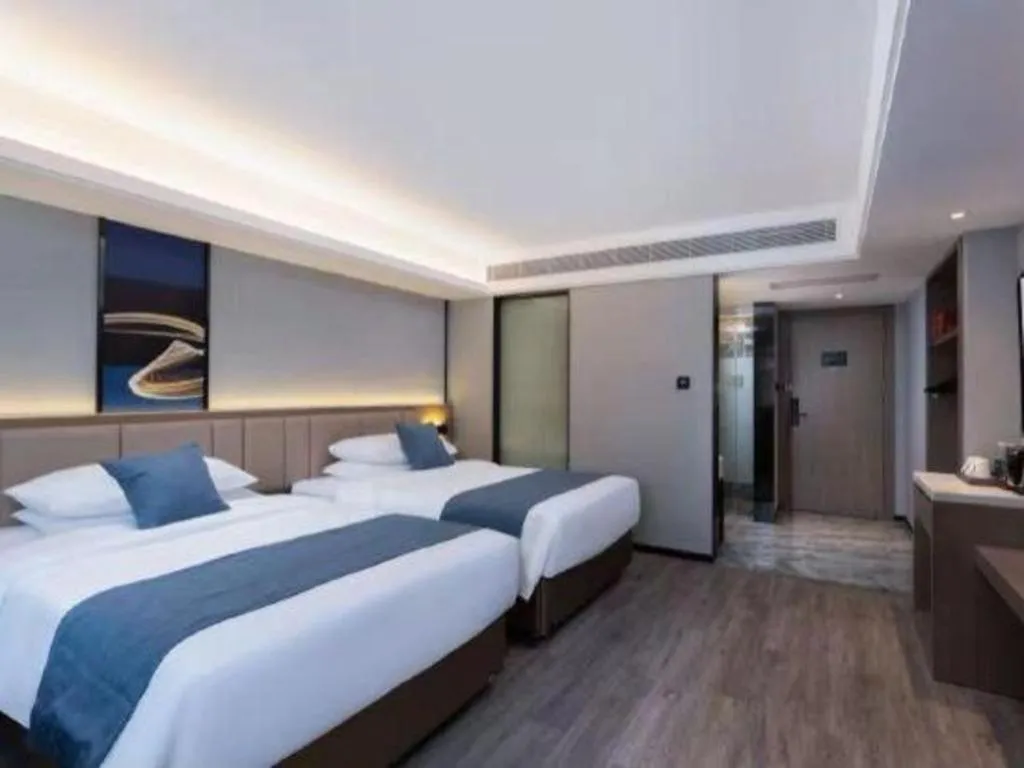 Bed in Nanning Prince Hotel