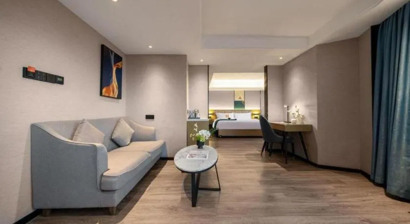 Bed in Nanning Prince Hotel