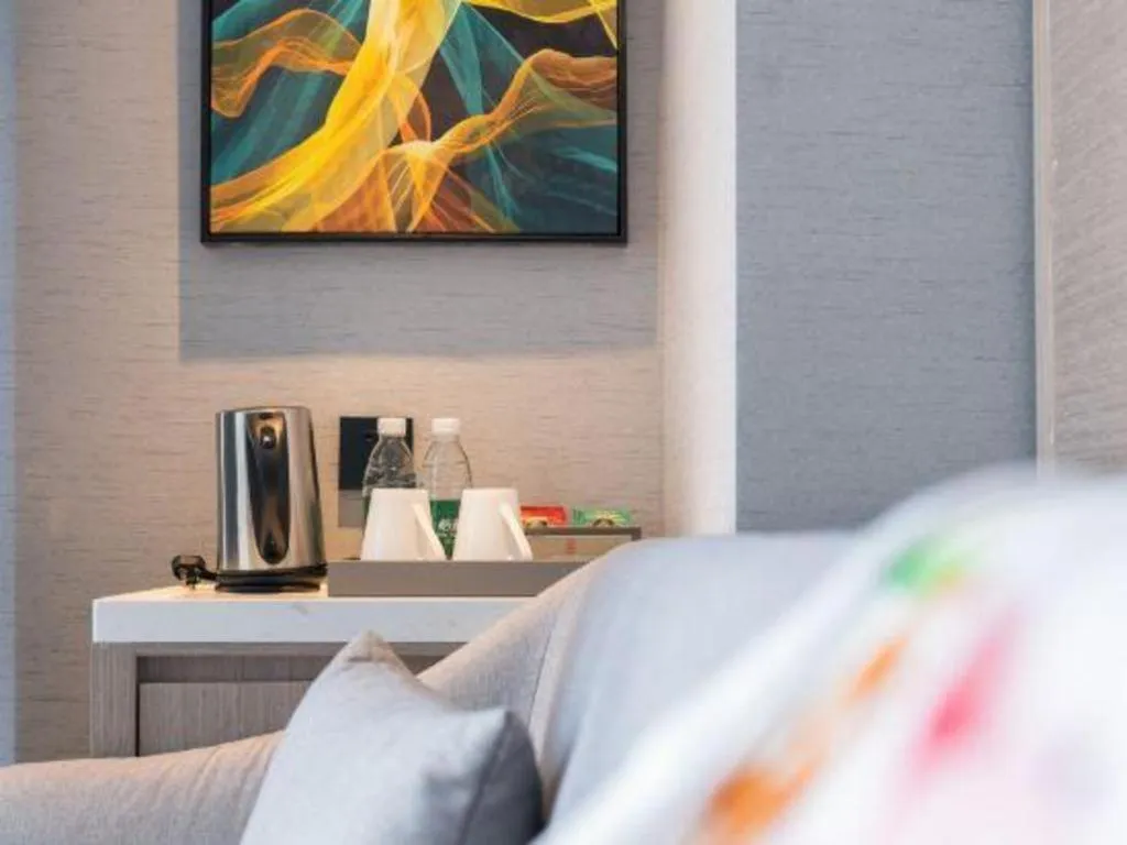 Bed in Nanning Prince Hotel