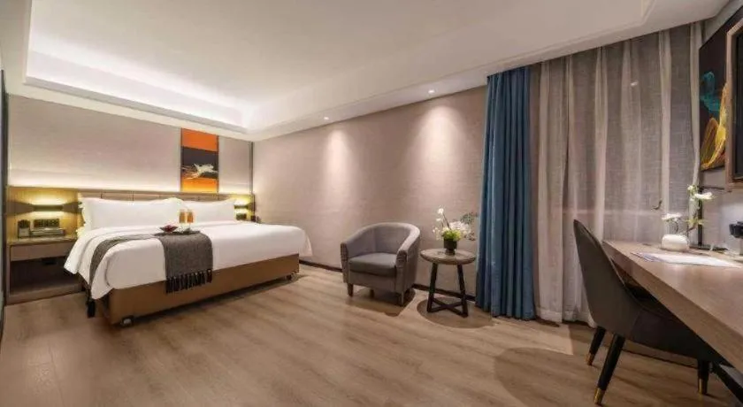 Bed in Nanning Prince Hotel