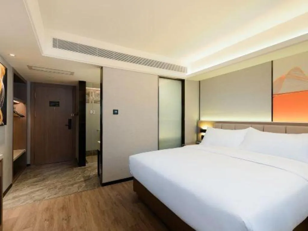 Bed in Nanning Prince Hotel