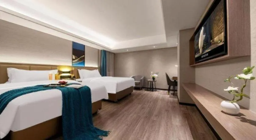 Bed in Nanning Prince Hotel