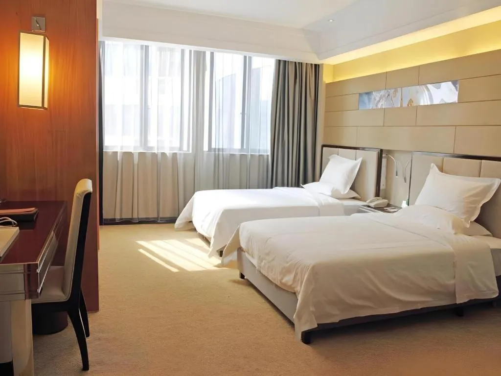 Bed in Nanning Prince Hotel