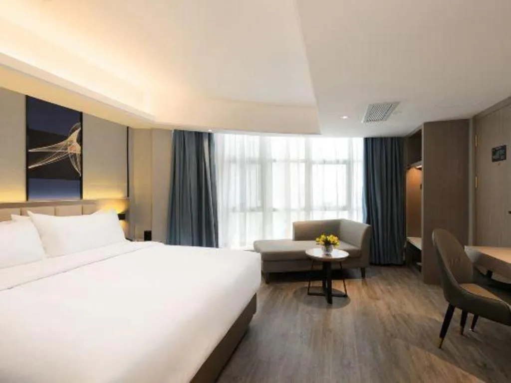 Bed in Nanning Prince Hotel