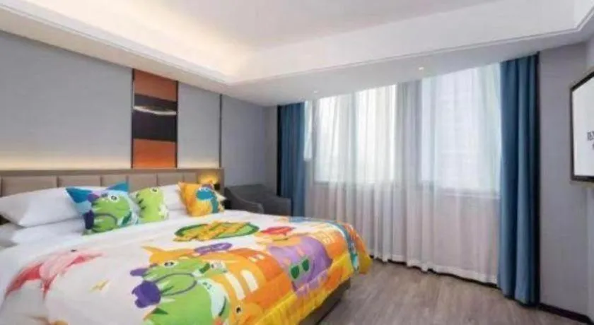 Bed in Nanning Prince Hotel