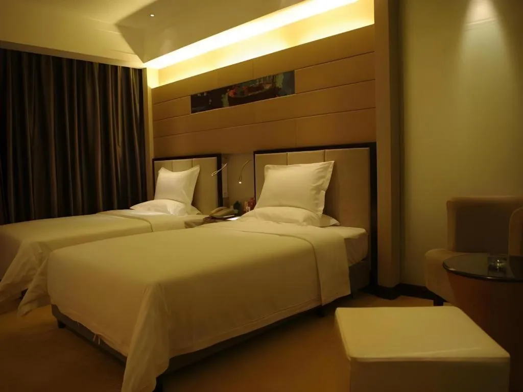 Bed in Nanning Prince Hotel