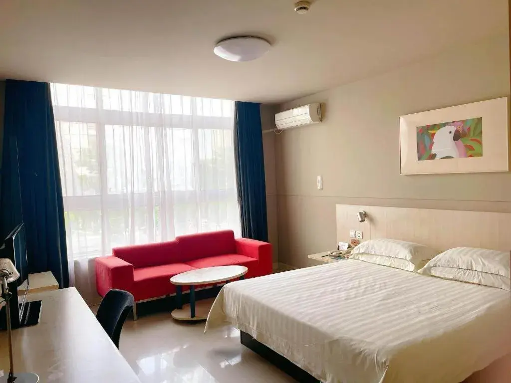 Bed in Jinjiang Inn Tai Zhou Xinghua Yingwu Bridge Branch Bed in Jinjiang Inn Tai Zhou Xinghua Yingwu Bridge Branch