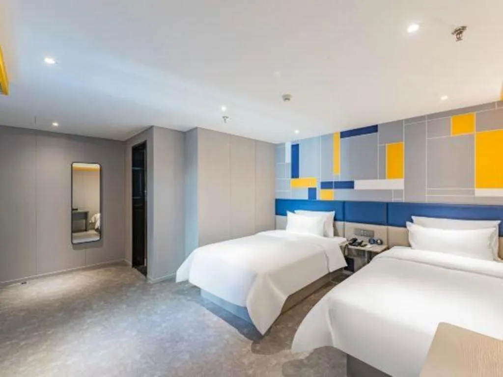 Bed in 7 Days Inn Guangzhou Dongfeng East Road Yangji Metro Station