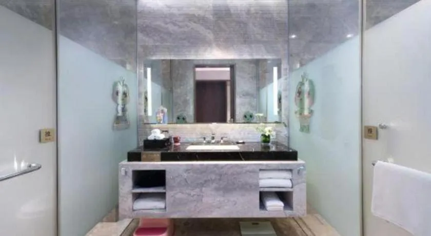 Bed in Fliport Hotel Zhangzhou Yuanshan